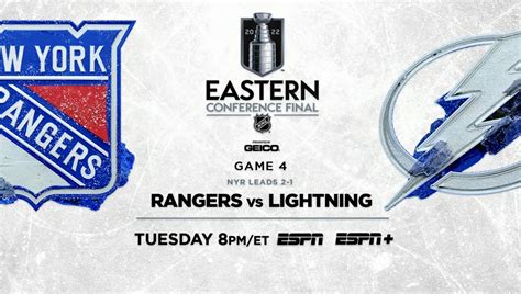 Rangers to host Game 1 of Eastern Conference Final on Wednesday .